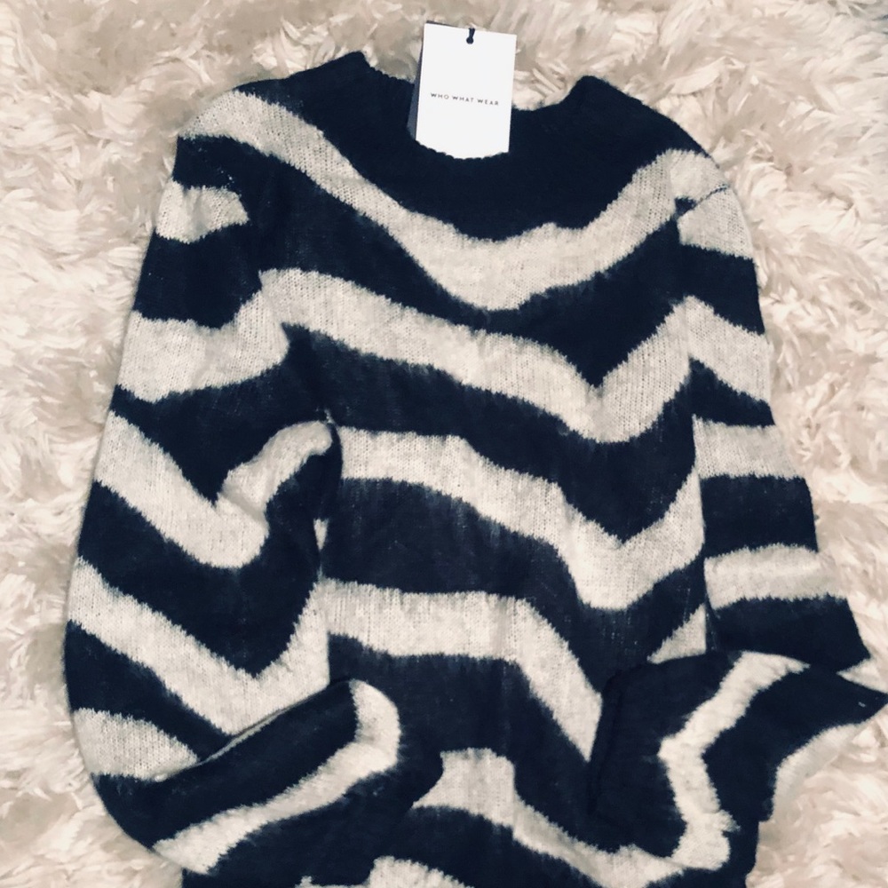 Zebra Pattern Sweater